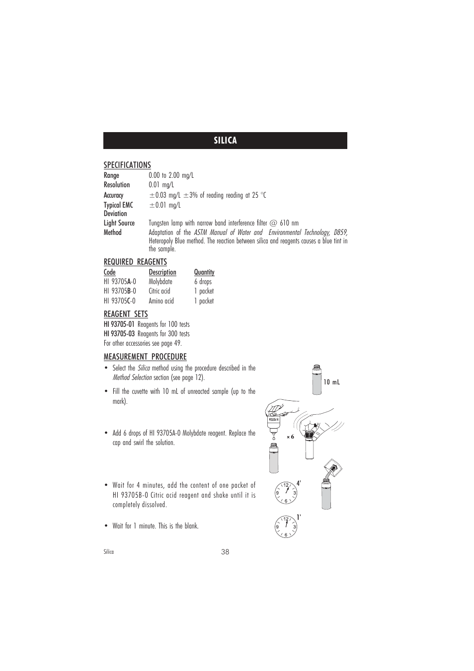 Hanna Instruments HI 83210-01 User Manual | Page 38 / 52