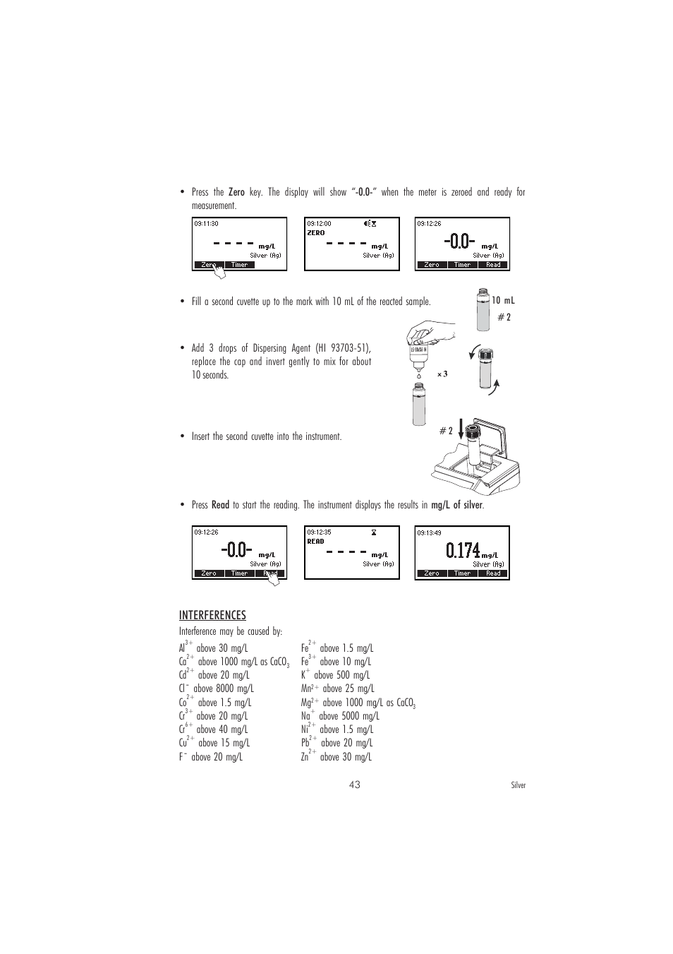 Hanna Instruments HI 83210-01 User Manual | Page 43 / 52