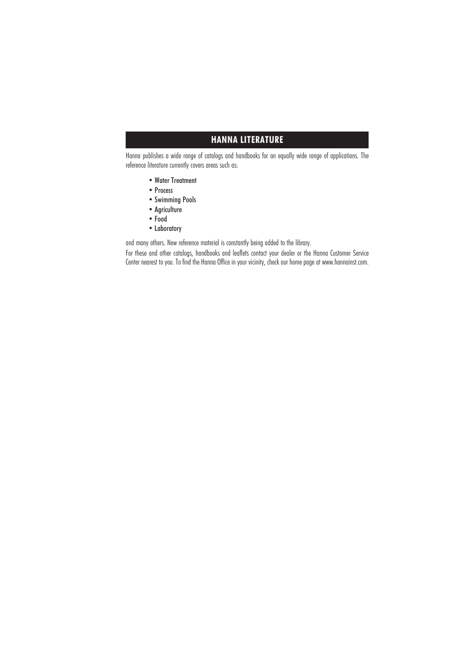 Hanna Instruments HI 83210-01 User Manual | Page 51 / 52