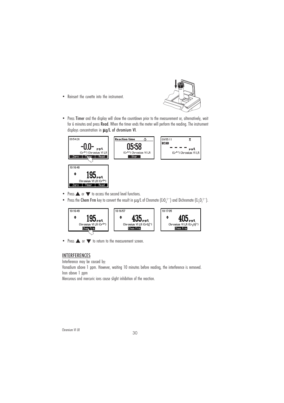 Hanna Instruments HI 83209-01 User Manual | Page 30 / 68