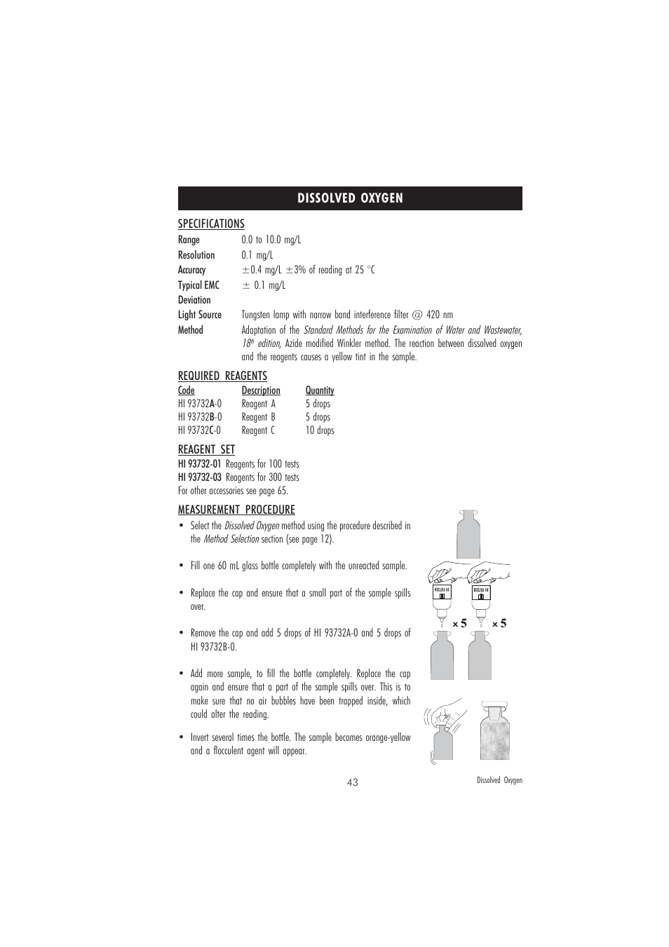 Hanna Instruments HI 83209-01 User Manual | Page 43 / 68