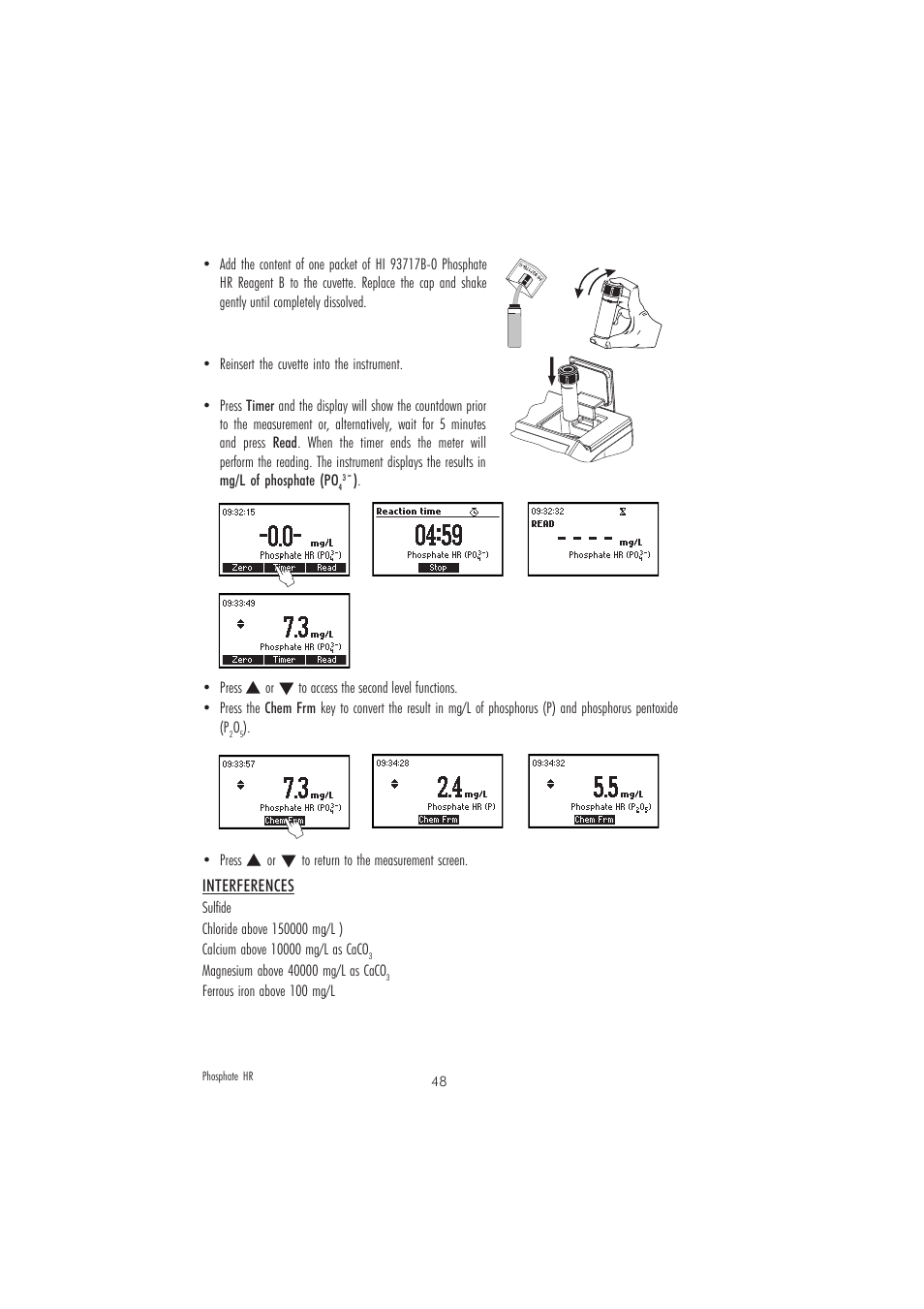 Hanna Instruments HI 83209-01 User Manual | Page 48 / 68