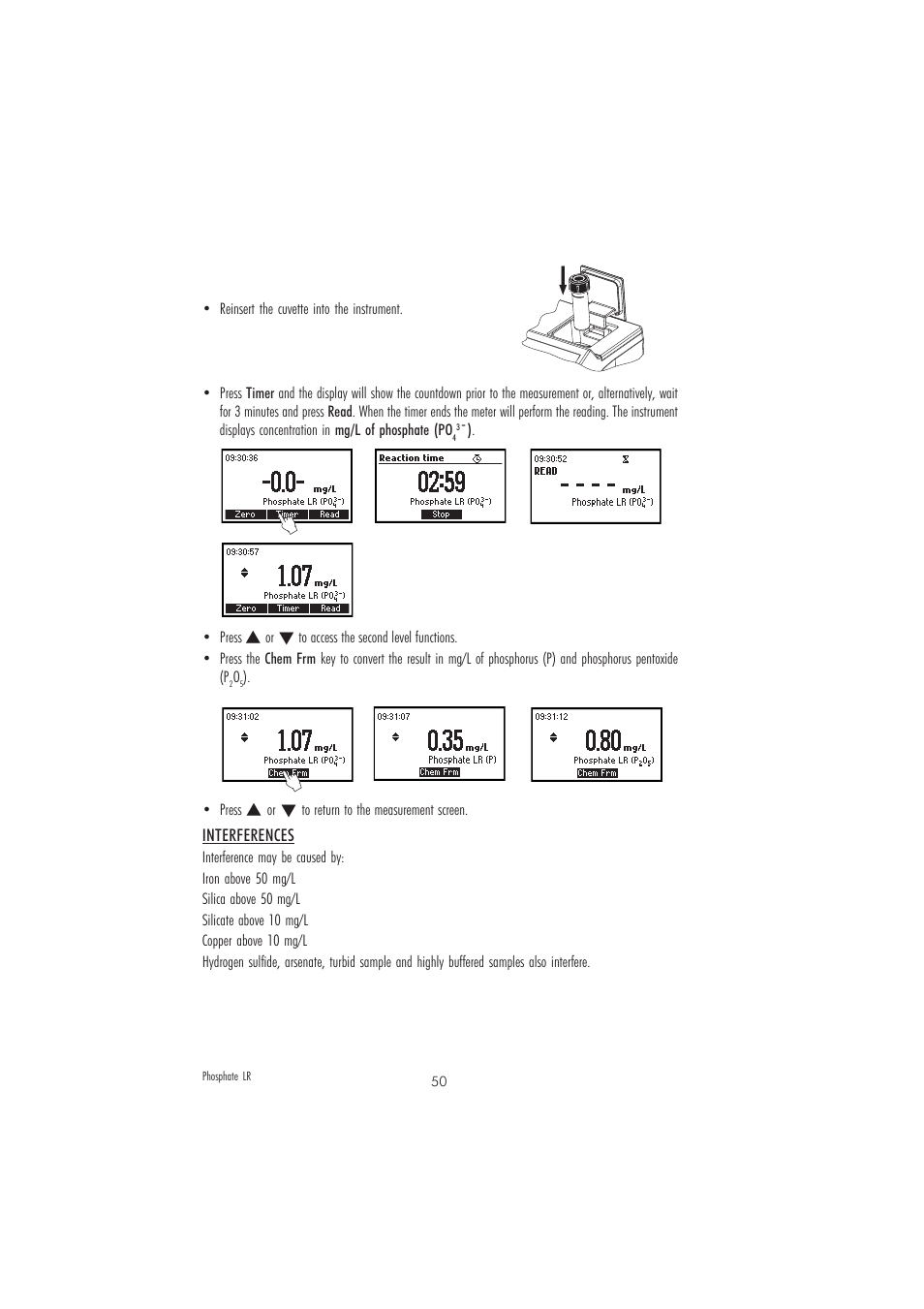 Hanna Instruments HI 83209-01 User Manual | Page 50 / 68