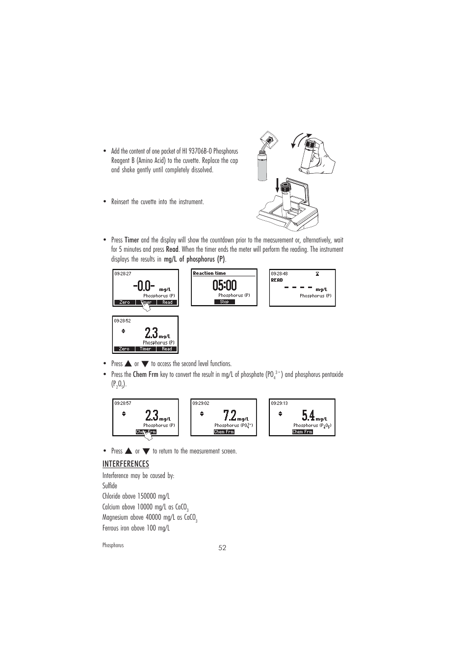 Hanna Instruments HI 83209-01 User Manual | Page 52 / 68