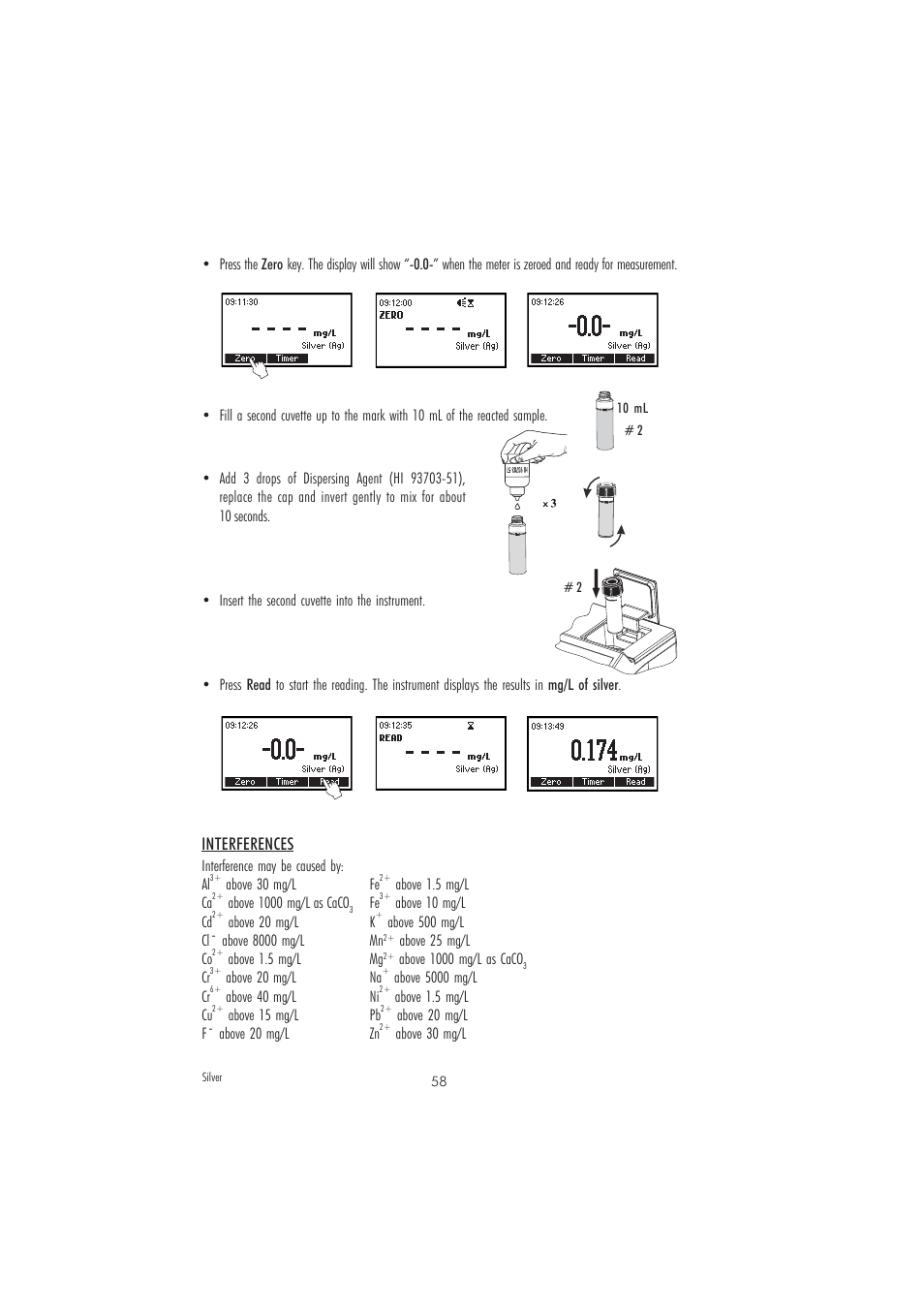 Hanna Instruments HI 83209-01 User Manual | Page 58 / 68