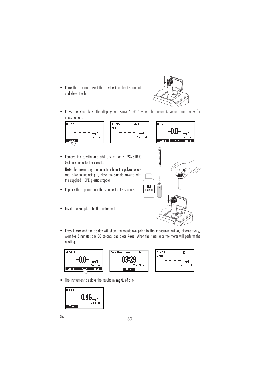 Hanna Instruments HI 83209-01 User Manual | Page 60 / 68