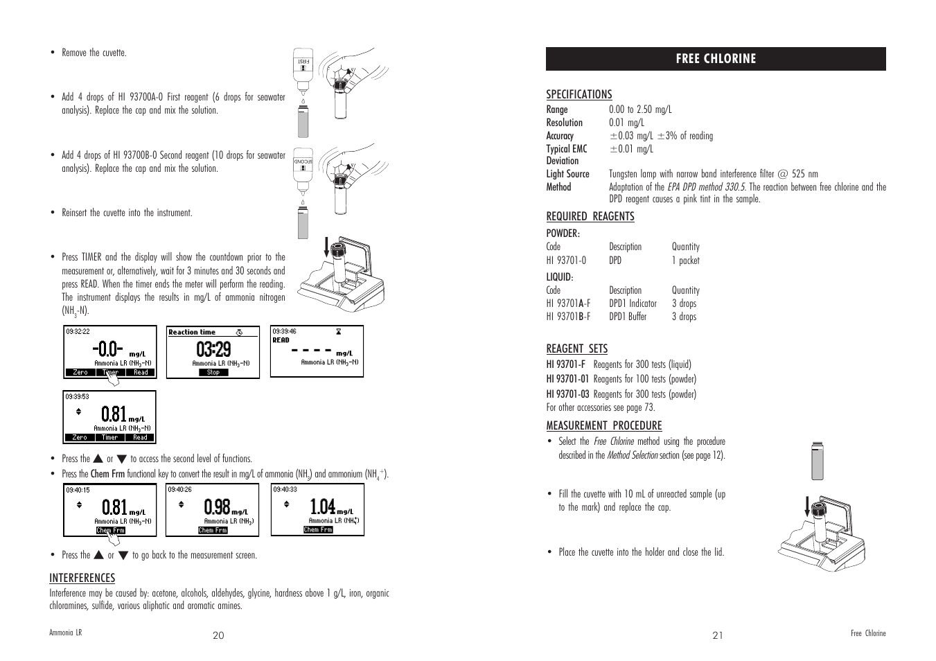 Hanna Instruments HI 83208-2008 User Manual | Page 11 / 39