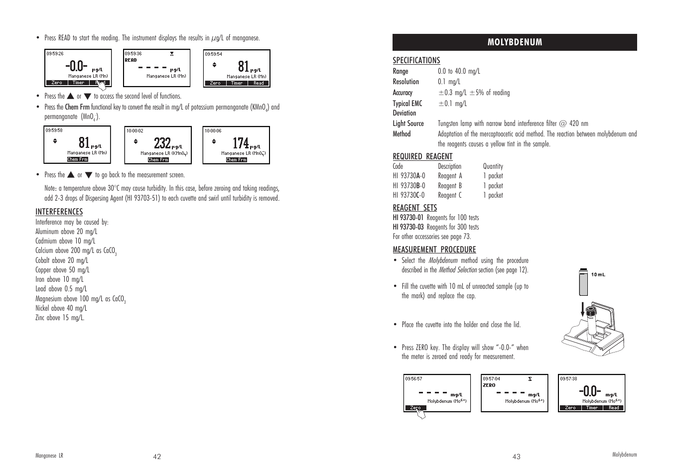 Hanna Instruments HI 83208-2008 User Manual | Page 22 / 39