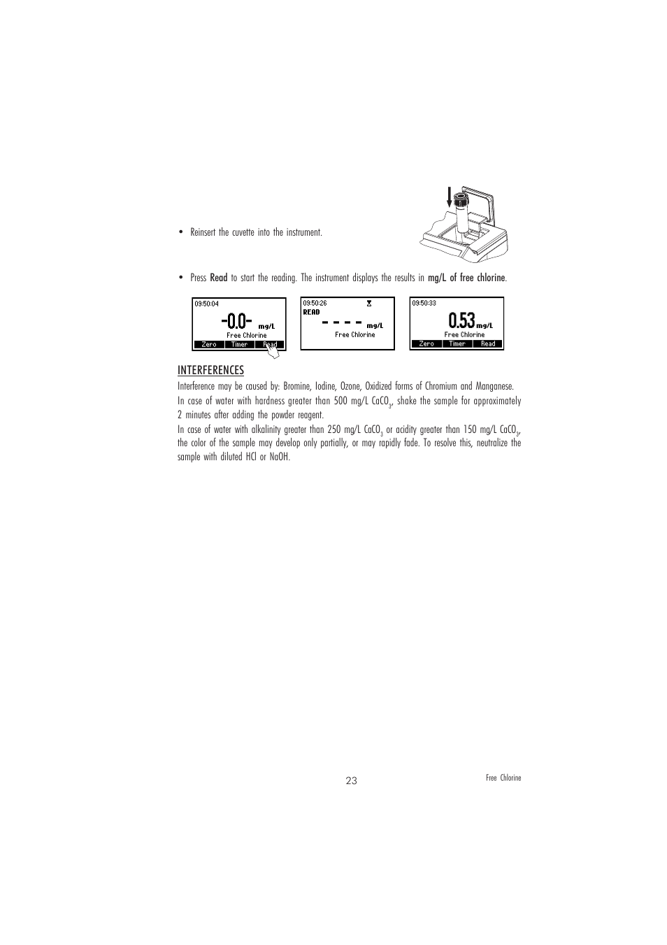 Hanna Instruments HI 83208 User Manual | Page 23 / 76