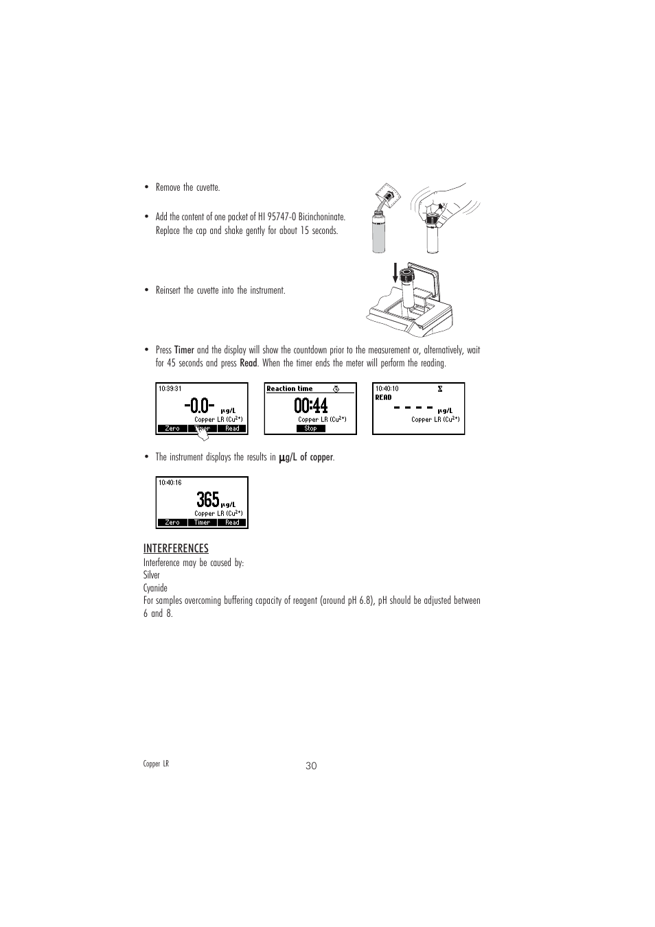 Hanna Instruments HI 83208 User Manual | Page 30 / 76