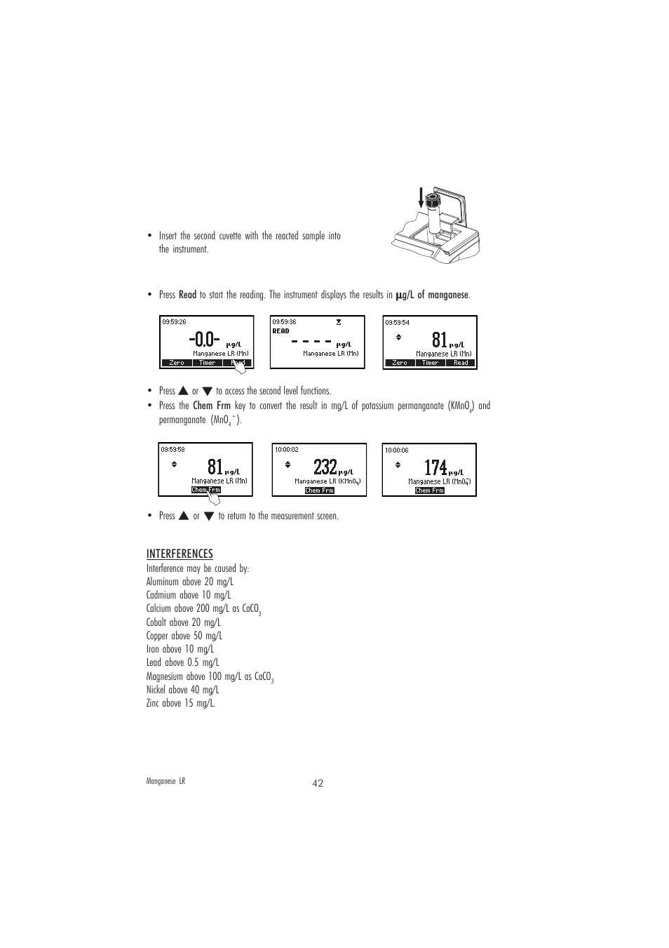 Hanna Instruments HI 83208 User Manual | Page 42 / 76
