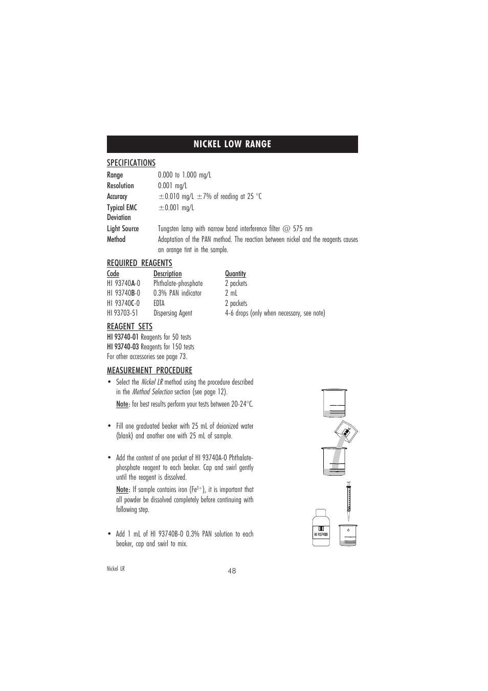 Hanna Instruments HI 83208 User Manual | Page 48 / 76