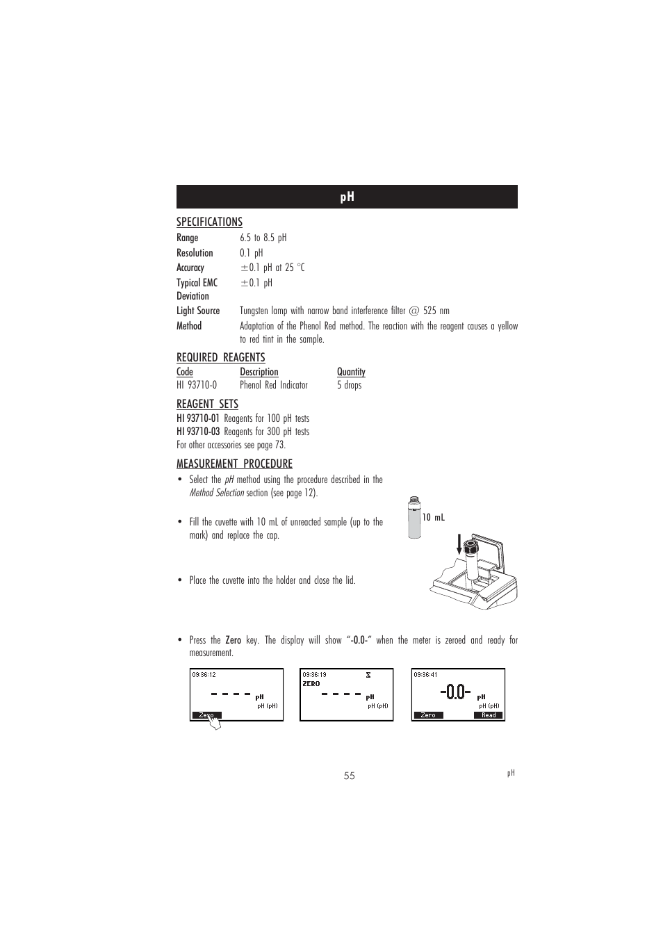 Hanna Instruments HI 83208 User Manual | Page 55 / 76