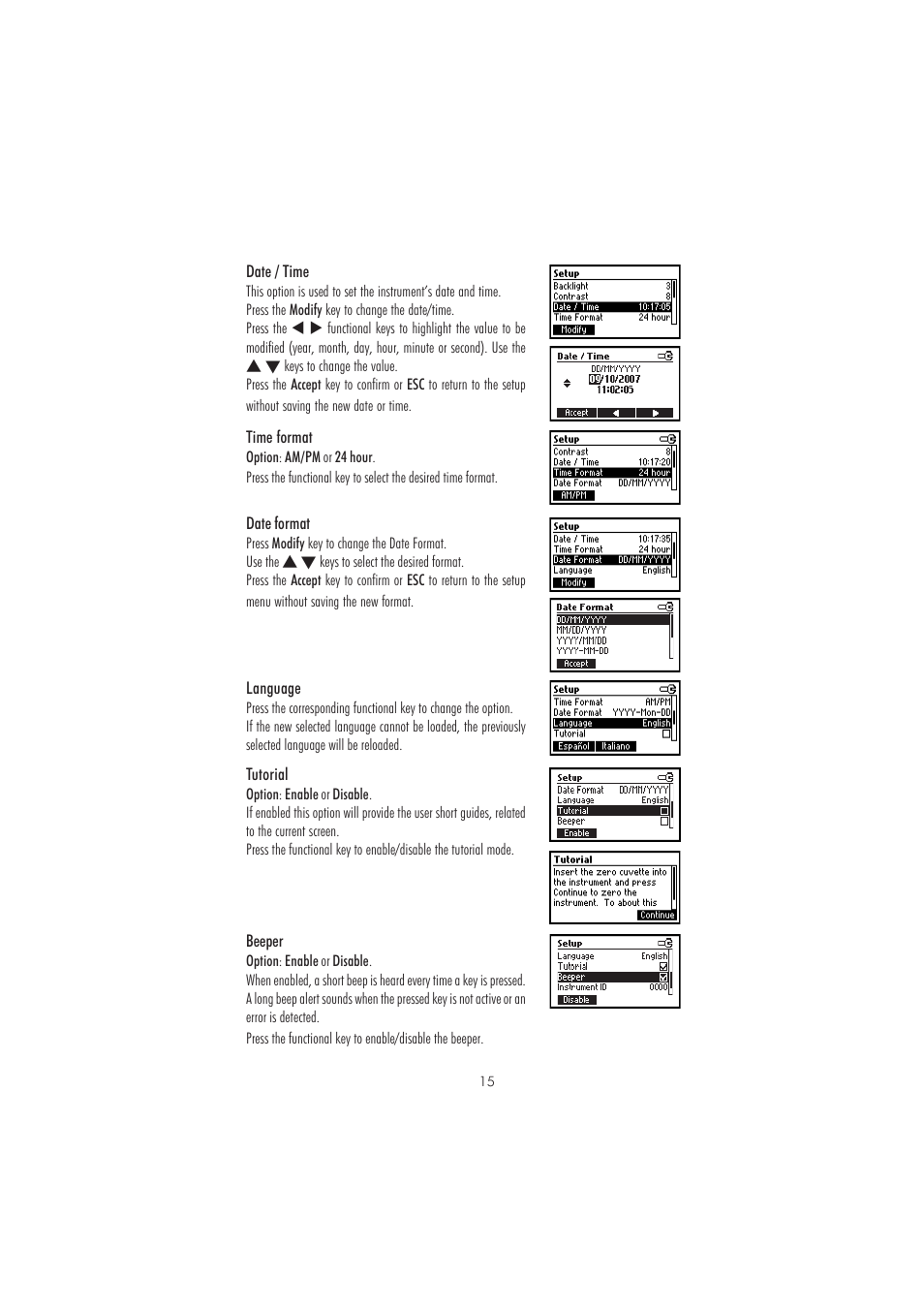 Hanna Instruments HI 83207-01 User Manual | Page 15 / 68