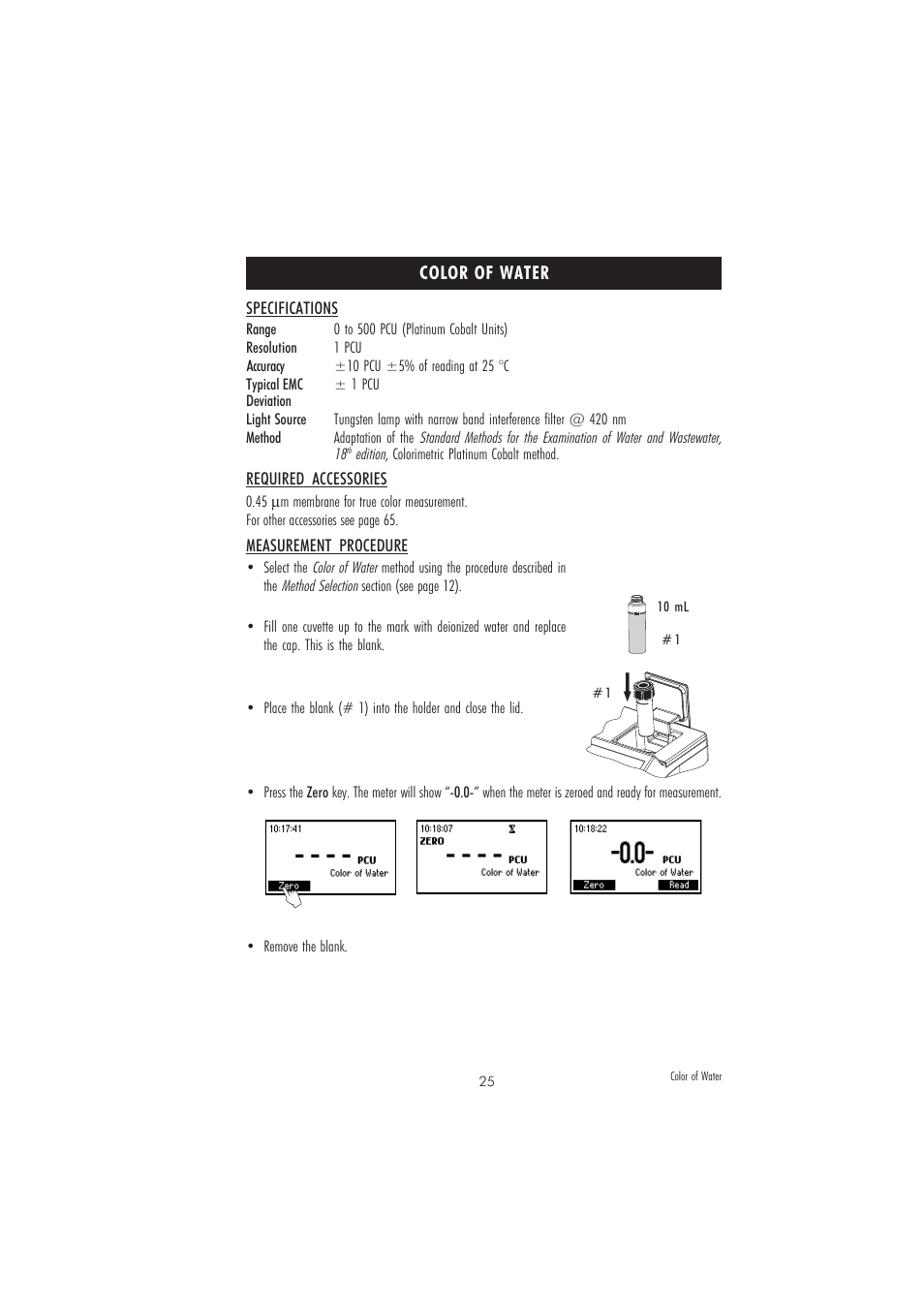 Hanna Instruments HI 83207-01 User Manual | Page 25 / 68