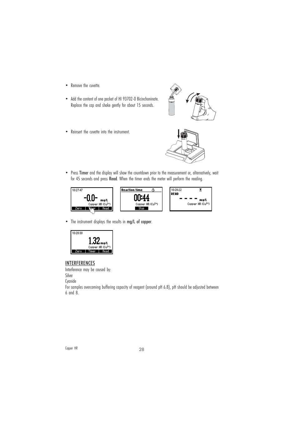 Hanna Instruments HI 83207-01 User Manual | Page 28 / 68