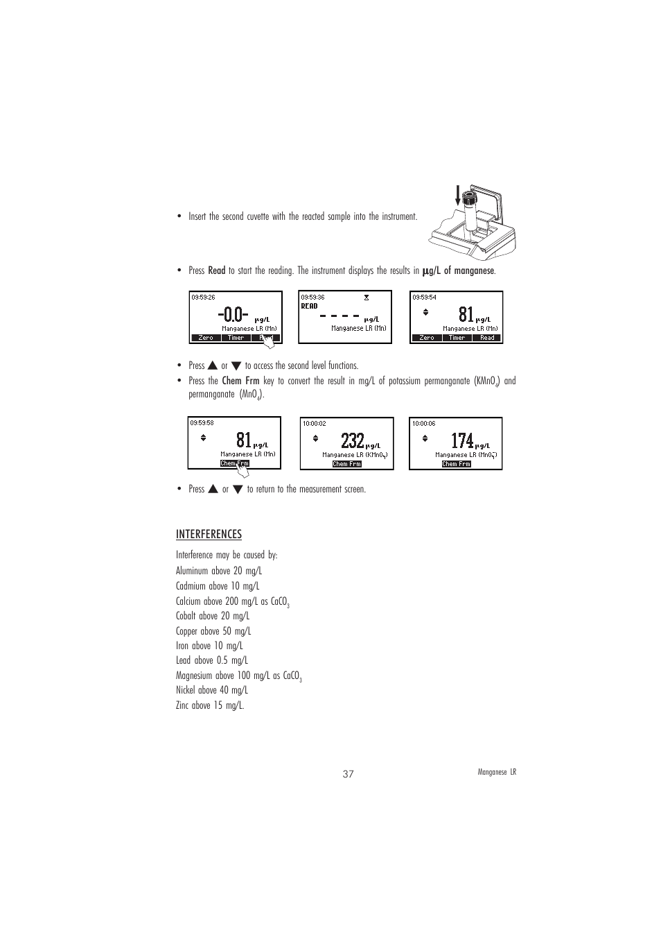 Hanna Instruments HI 83207-01 User Manual | Page 37 / 68