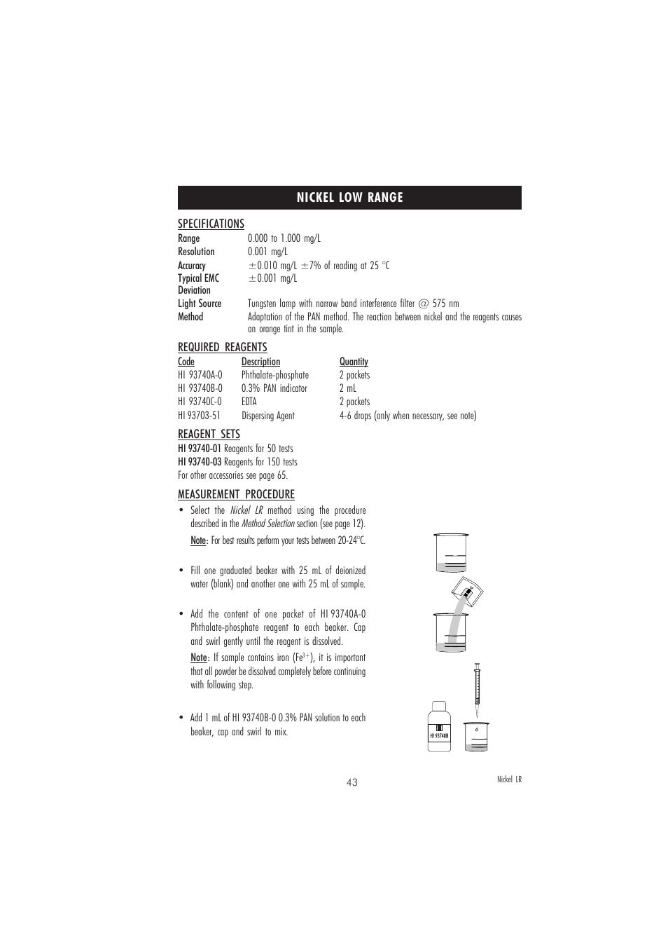 Hanna Instruments HI 83207-01 User Manual | Page 43 / 68