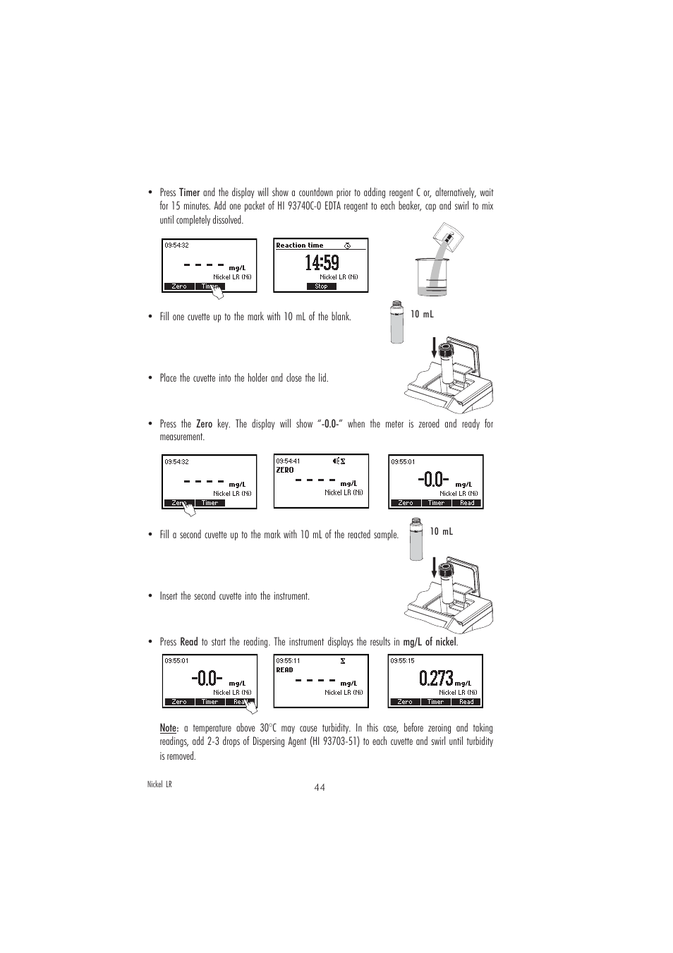 Hanna Instruments HI 83207-01 User Manual | Page 44 / 68