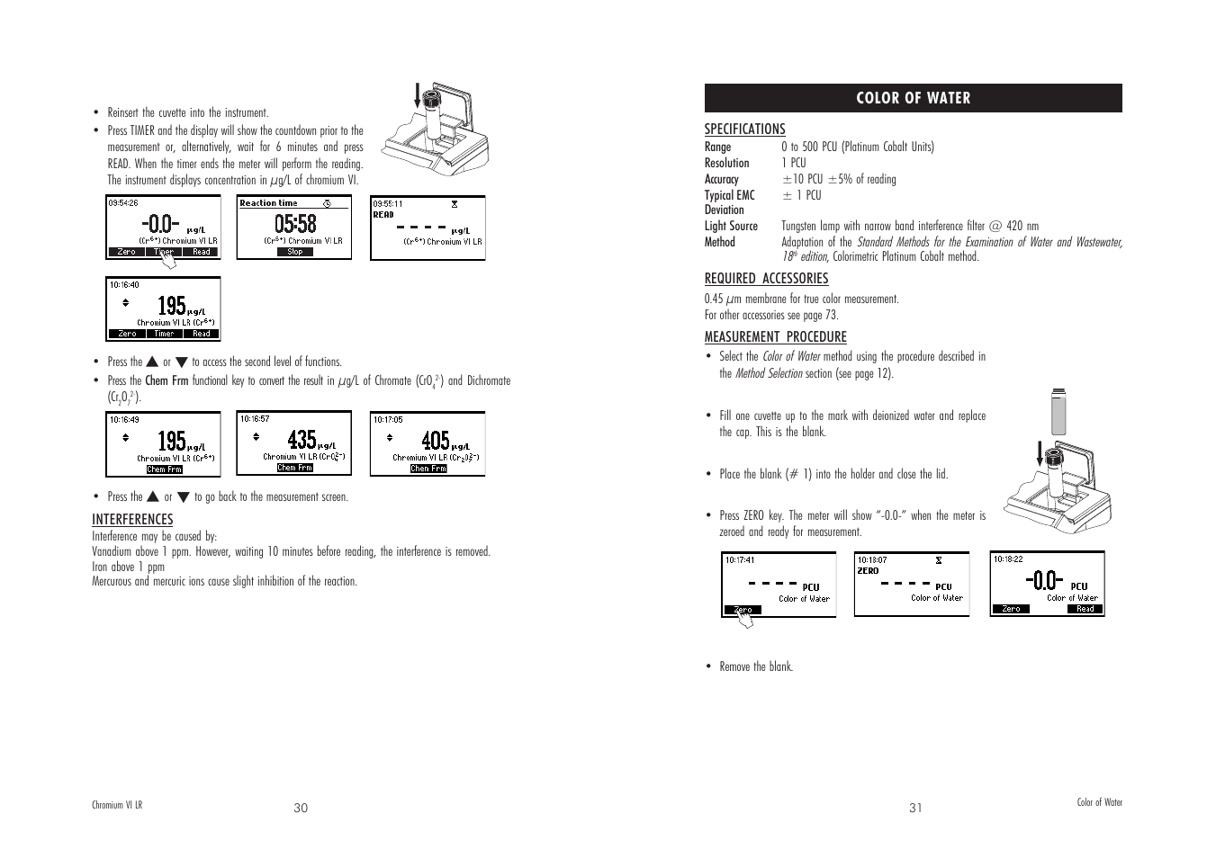 Hanna Instruments HI 83206-2008 User Manual | Page 16 / 39
