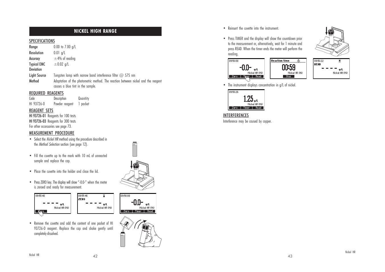 Hanna Instruments HI 83206-2008 User Manual | Page 22 / 39