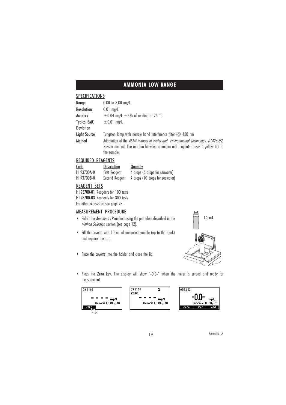 Hanna Instruments HI 83206 User Manual | Page 19 / 76