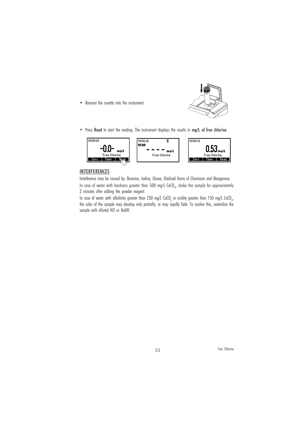 Hanna Instruments HI 83206 User Manual | Page 23 / 76