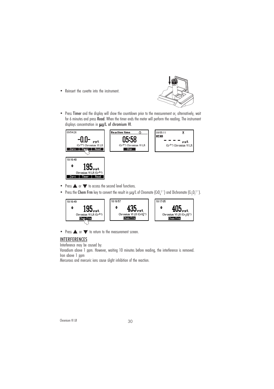 Hanna Instruments HI 83206 User Manual | Page 30 / 76