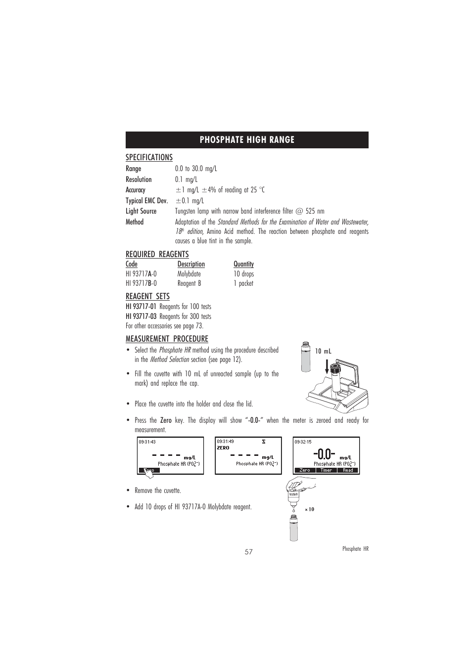 Hanna Instruments HI 83206 User Manual | Page 57 / 76