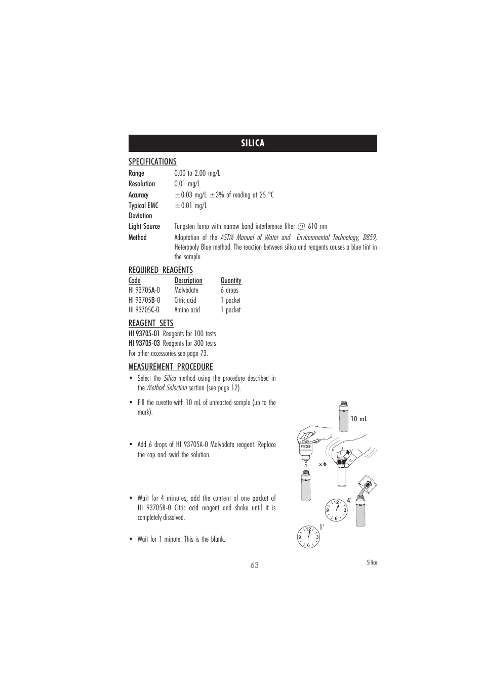 Hanna Instruments HI 83206 User Manual | Page 63 / 76