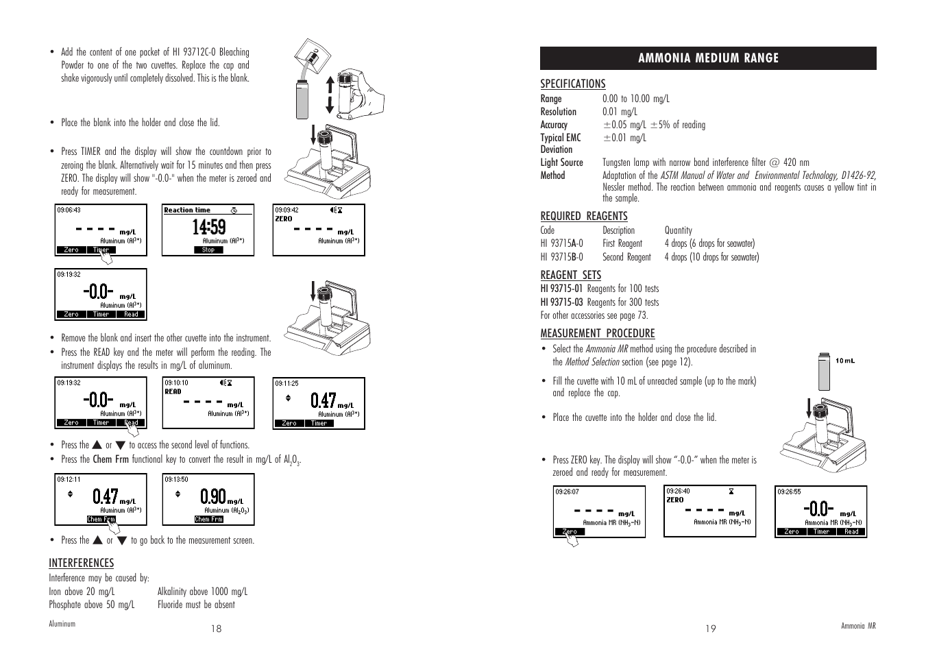Hanna Instruments HI 83205-2008 User Manual | Page 10 / 39
