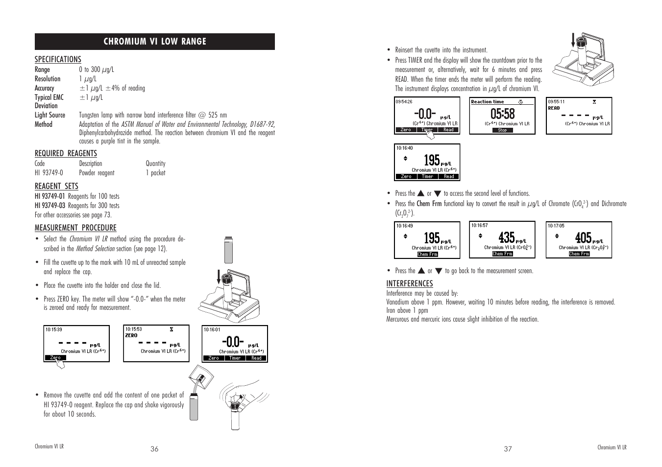 Hanna Instruments HI 83205-2008 User Manual | Page 19 / 39