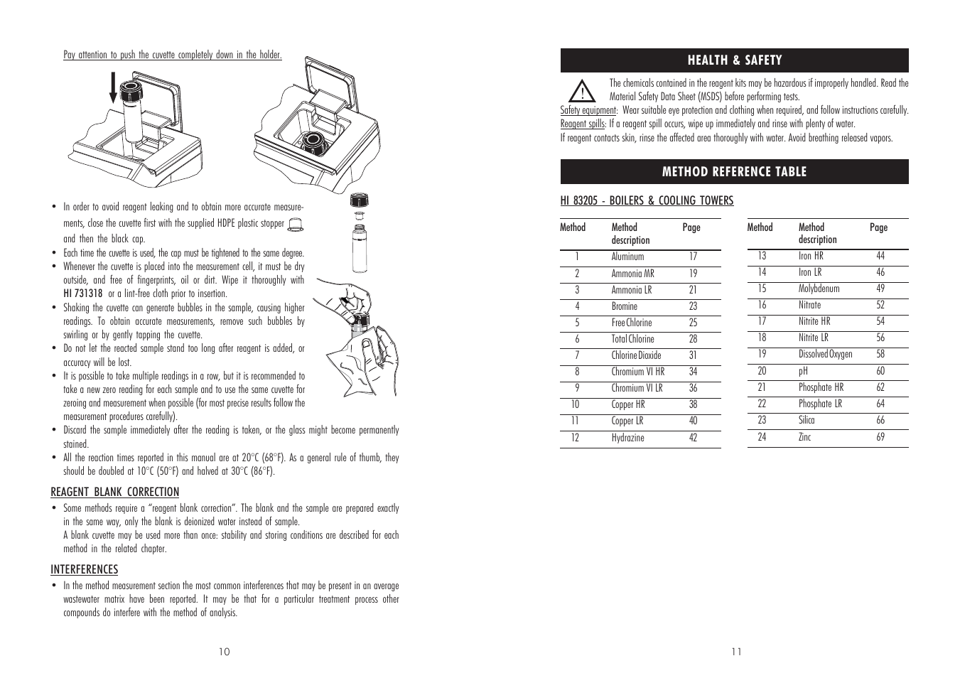 Hanna Instruments HI 83205-2008 User Manual | Page 6 / 39