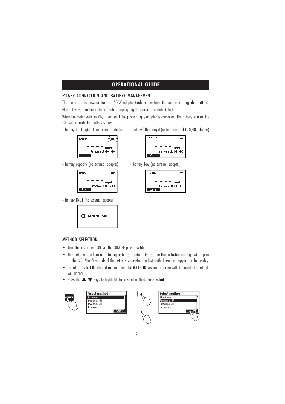 Hanna Instruments HI 83205 User Manual | Page 12 / 76