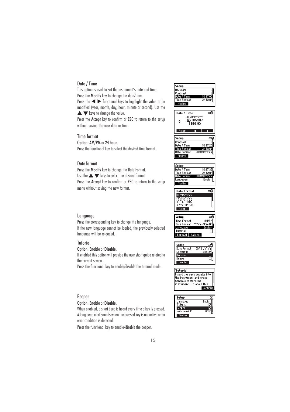 Hanna Instruments HI 83205 User Manual | Page 15 / 76