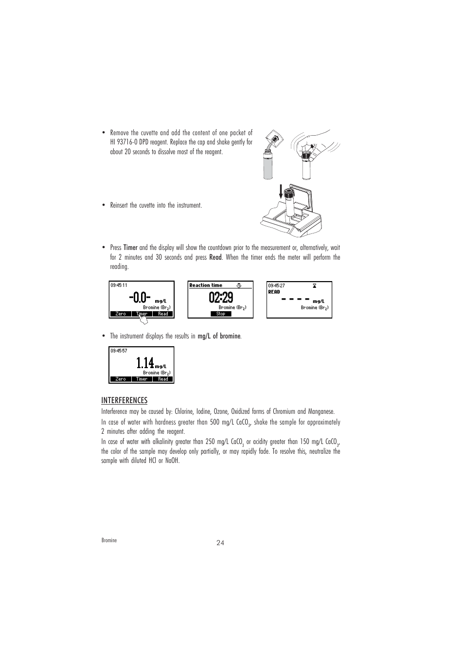 Hanna Instruments HI 83205 User Manual | Page 24 / 76