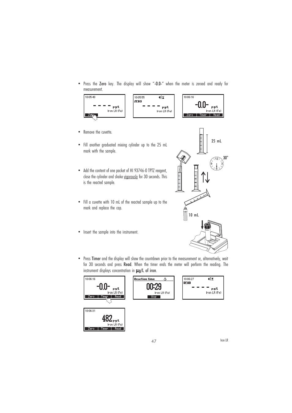 Hanna Instruments HI 83205 User Manual | Page 47 / 76
