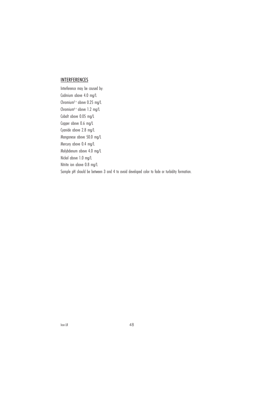 Hanna Instruments HI 83205 User Manual | Page 48 / 76