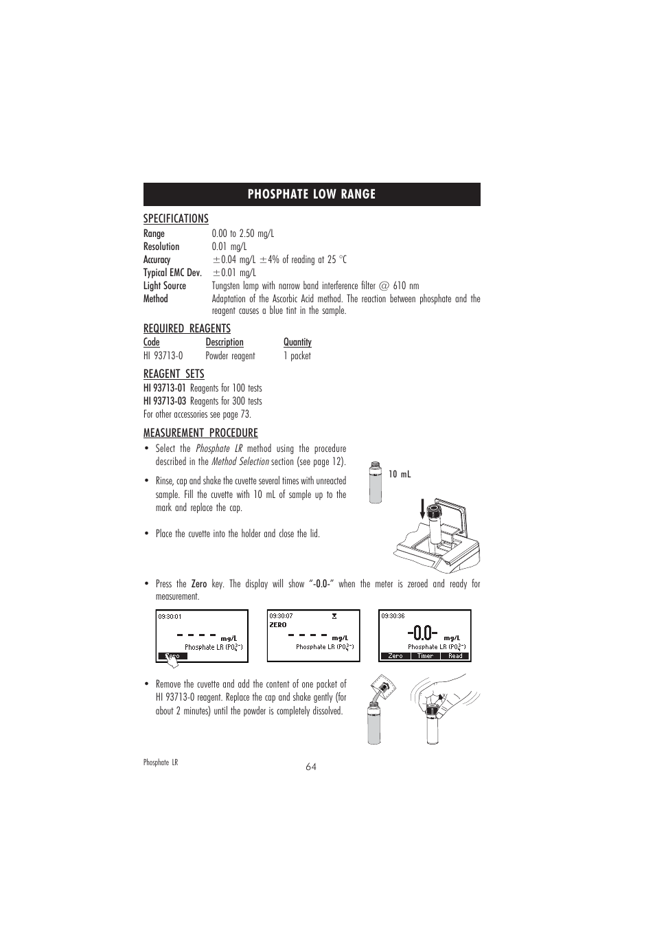Hanna Instruments HI 83205 User Manual | Page 64 / 76