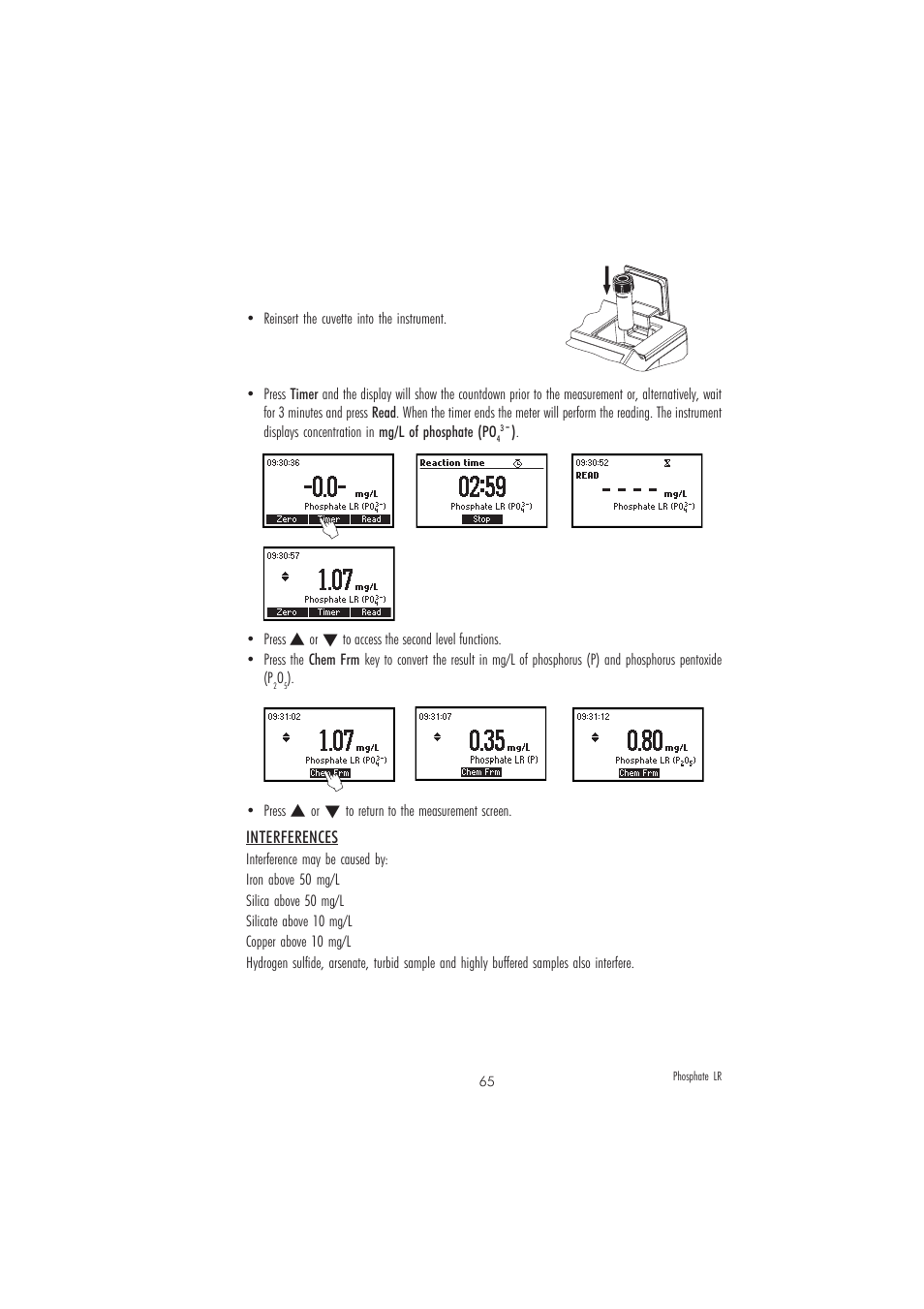 Hanna Instruments HI 83205 User Manual | Page 65 / 76