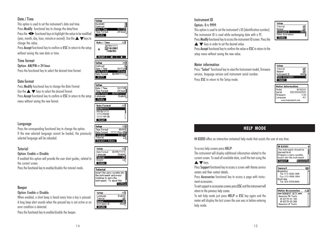 Hanna Instruments HI 83203-2008 User Manual | Page 8 / 25