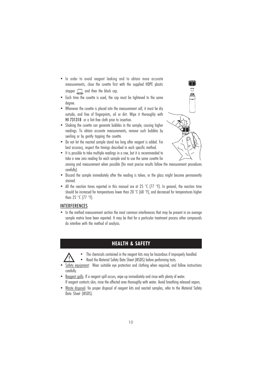Hanna Instruments HI 83203 User Manual | Page 10 / 48