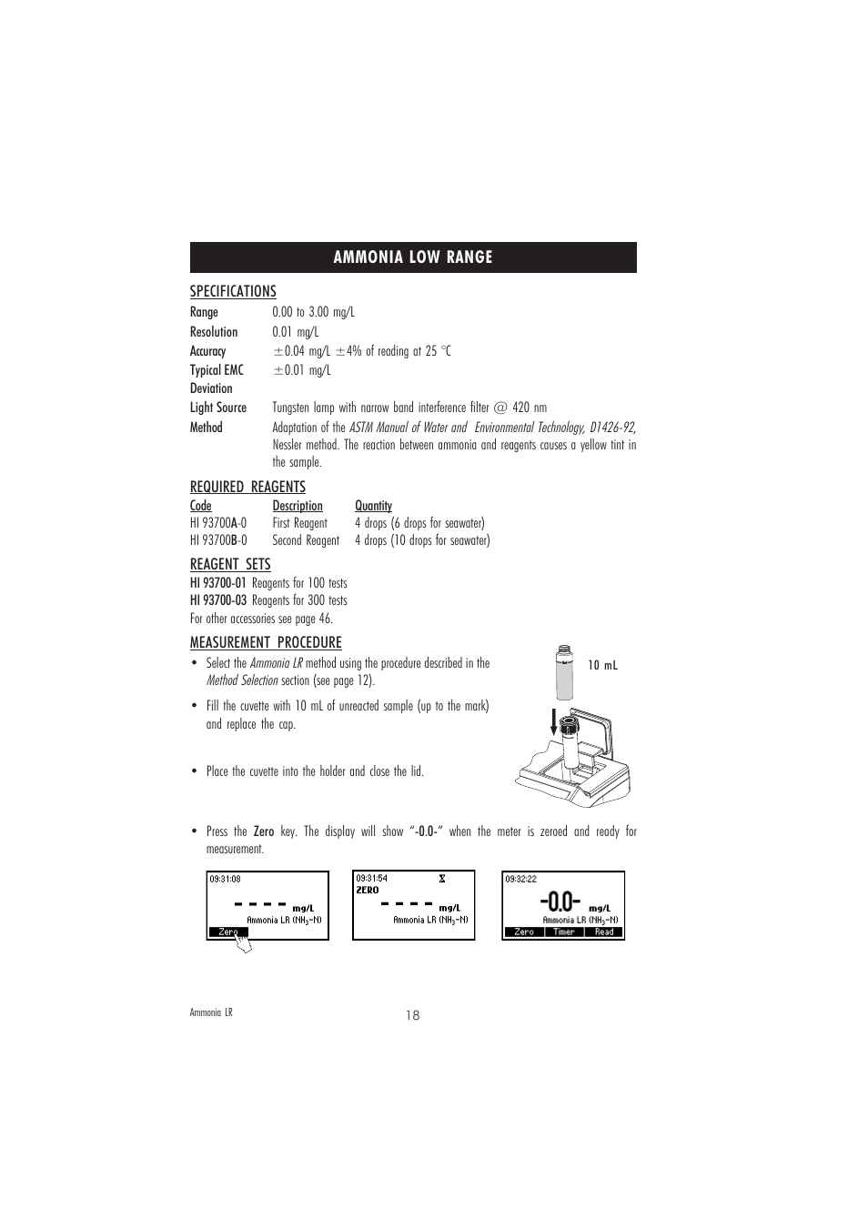 Hanna Instruments HI 83203 User Manual | Page 18 / 48