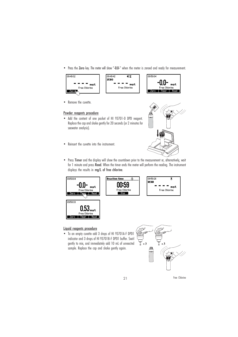 Hanna Instruments HI 83203 User Manual | Page 21 / 48