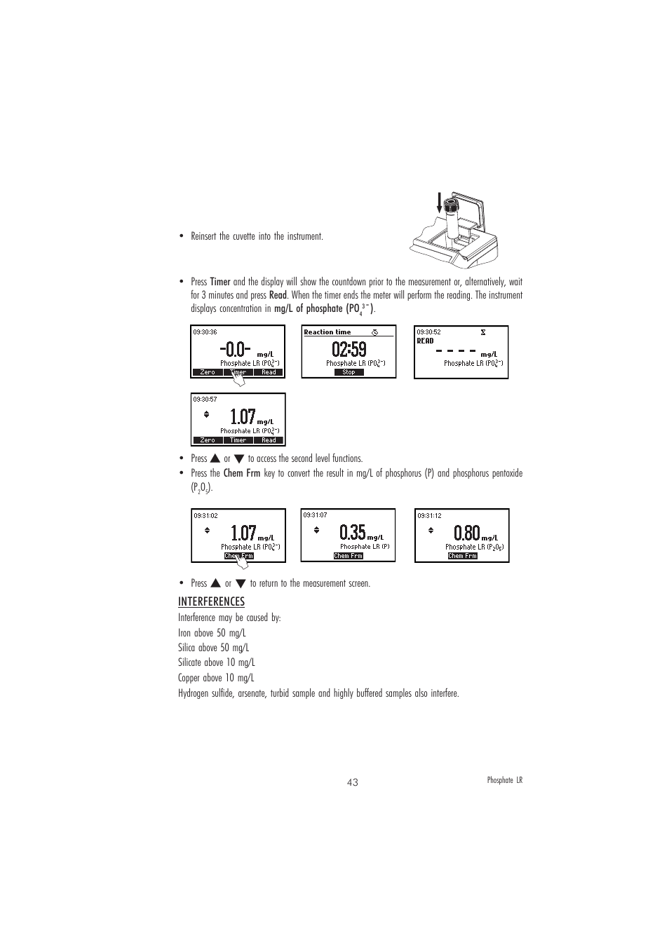 Hanna Instruments HI 83203 User Manual | Page 43 / 48