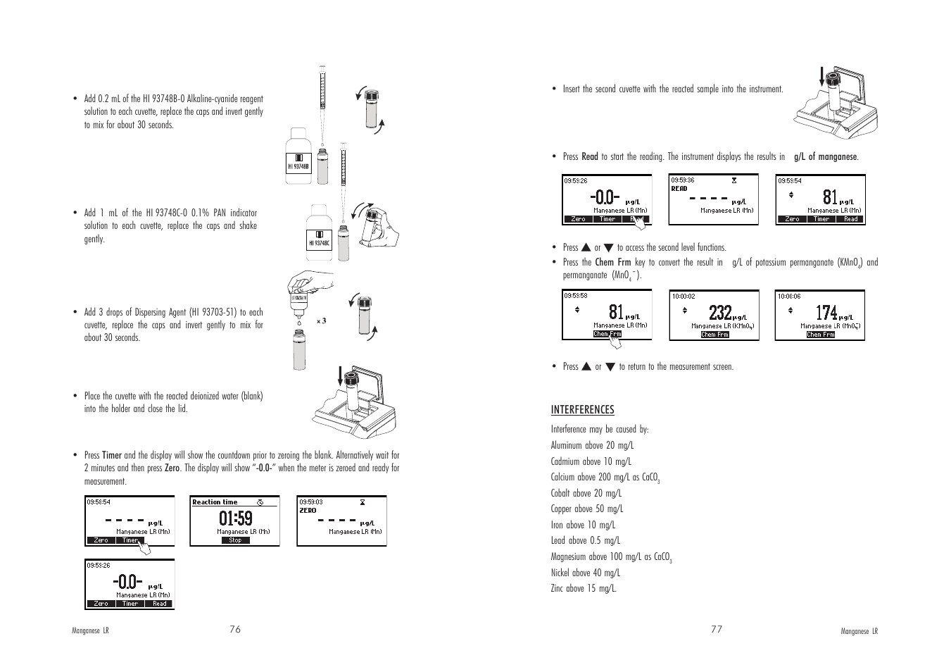 Hanna Instruments HI 83099 User Manual | Page 39 / 69