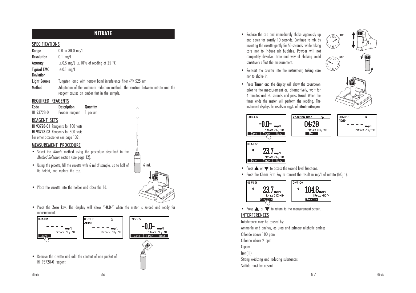 Hanna Instruments HI 83099 User Manual | Page 44 / 69