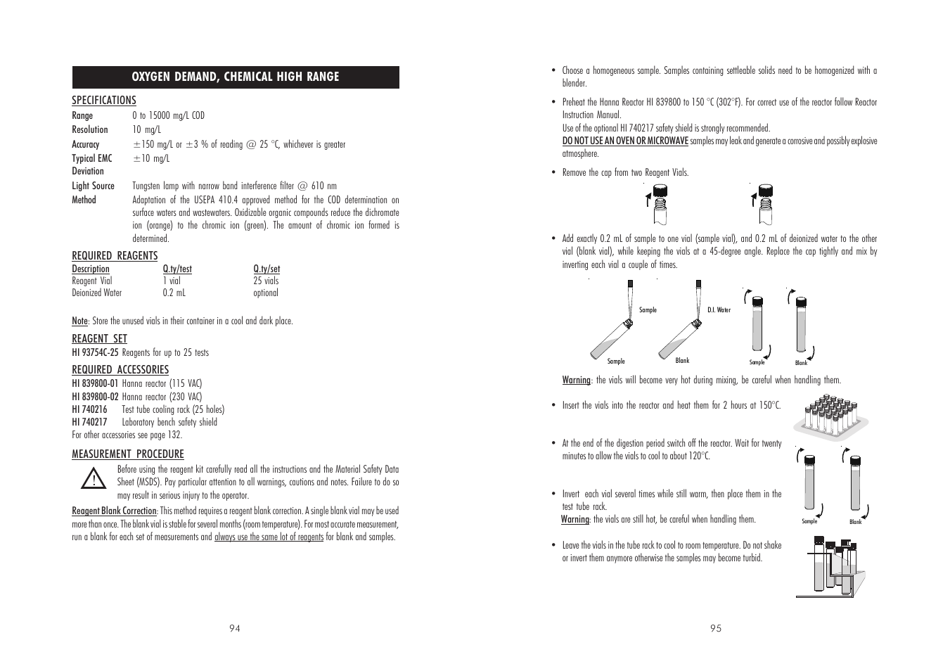 Hanna Instruments HI 83099 User Manual | Page 48 / 69