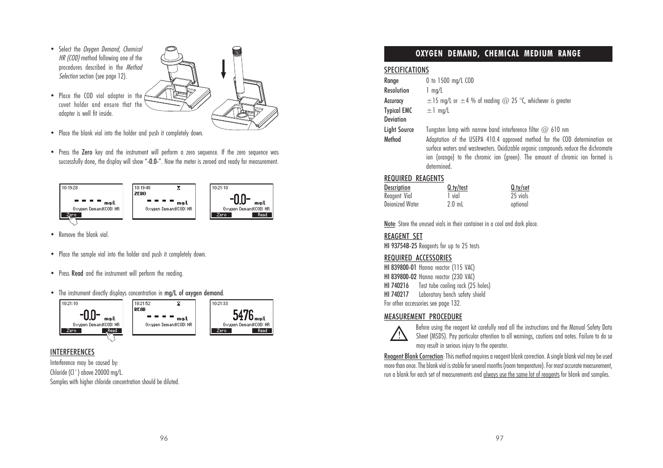 Hanna Instruments HI 83099 User Manual | Page 49 / 69