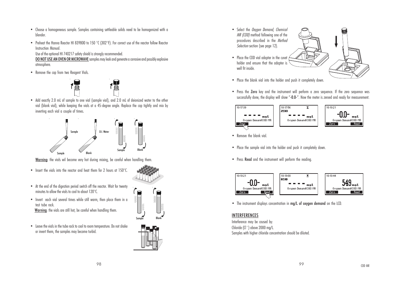 Hanna Instruments HI 83099 User Manual | Page 50 / 69
